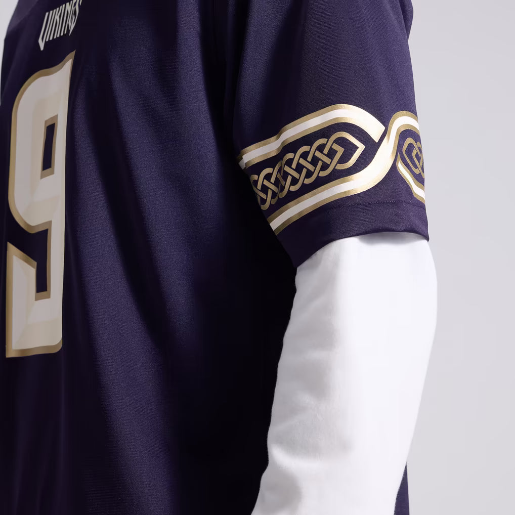 J.J McCarthy Minnesota Vikings Official-Nike 2026 Rivalries Collection Game Jersey - Purple