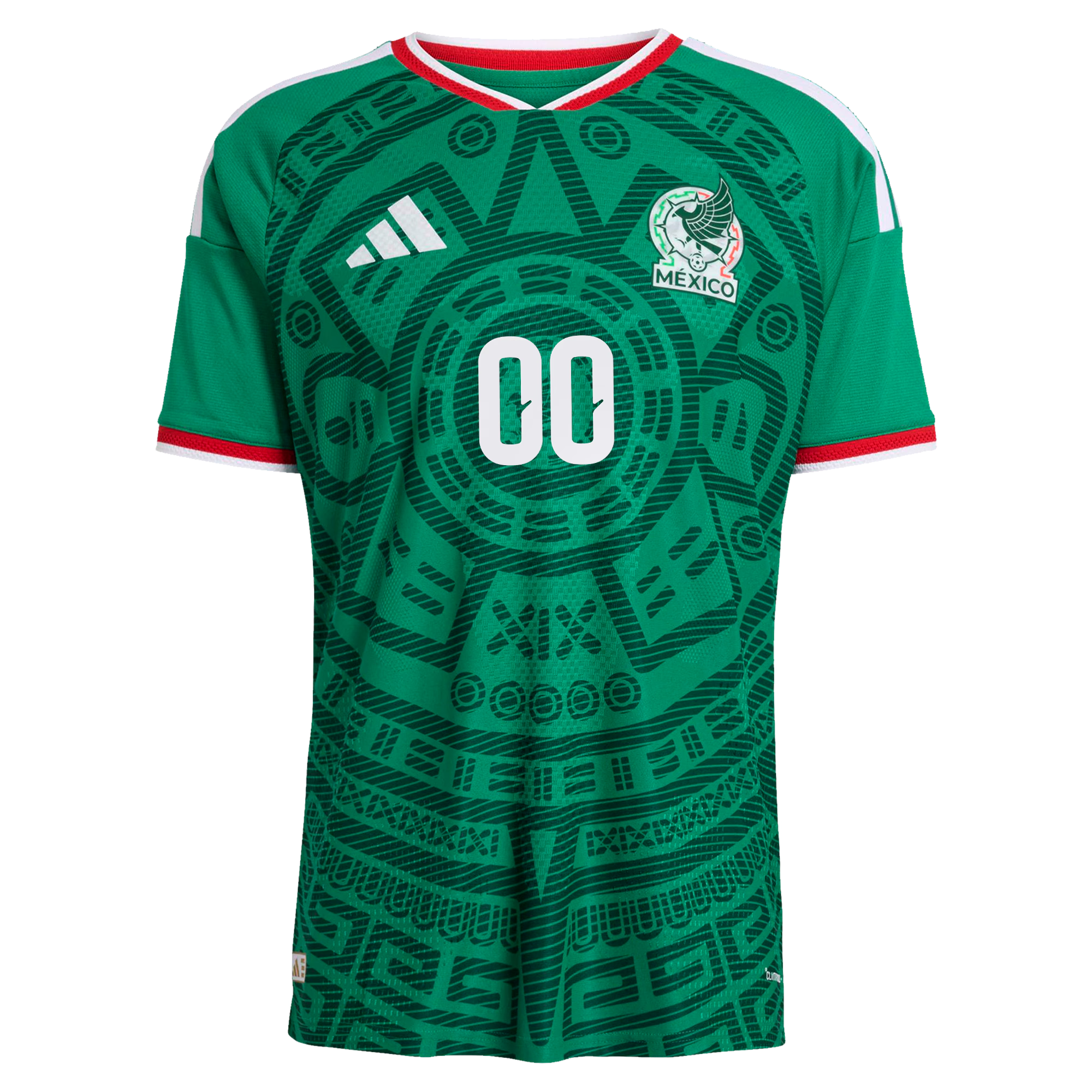 Mexico National Team Official-Adidas 2026 Home Custom Jersey - Green - Jersey Teams World