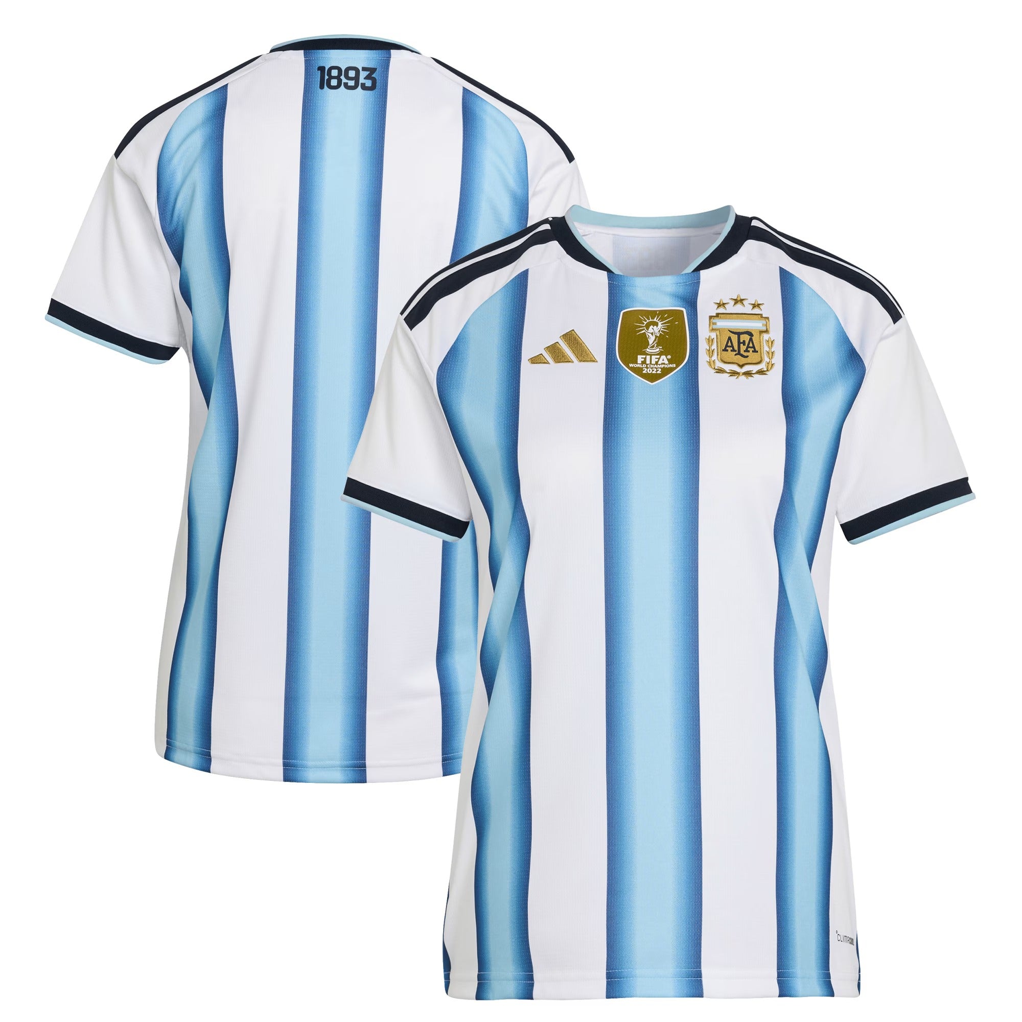 2026 Home Soccer Custom Jersey - White (Argentina) - Jersey Teams World