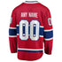 Teams Fans Shop Montreal Canadiens Fanatics Home Breakaway Custom Jersey Red