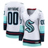 Teams Fans Shop Fanatics Women's Seattle Kraken Away Breakaway Jersey - White