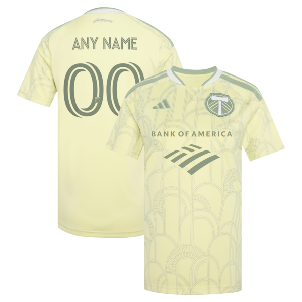 Official-Adidas Portland Timbers 2026 Civic Stadium Kit Replica Custom Jersey Yellow