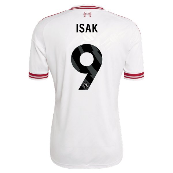 Alexander Isak Liverpool Official-Adidas 2026/27 Away Replica Jersey - White