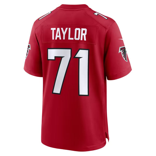 Jawaan Taylor Atlanta Falcons Official-Nike Team Game Jersey - Red