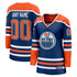 Teams Fans Shop Fanatics Women's Edmonton Oilers Home Breakaway Custom Jersey