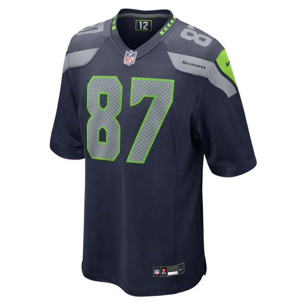 Montorie Foster Jr Seattle Seahawks Official-Nike Game Player Jersey - Navy