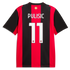 Official-Puma Christian Pulisic AC Milan 2026/27 Home Replica Jersey Black/Red