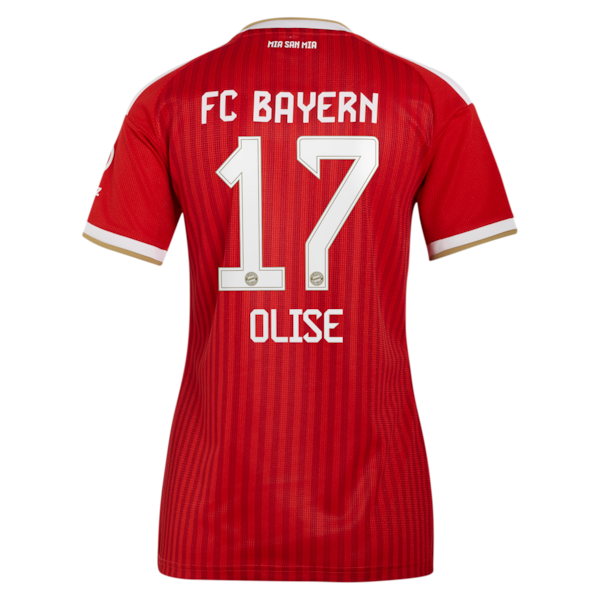 Official-Adidas Michael Olise Bayern Munich 2026/27 Home Replica Jersey Red