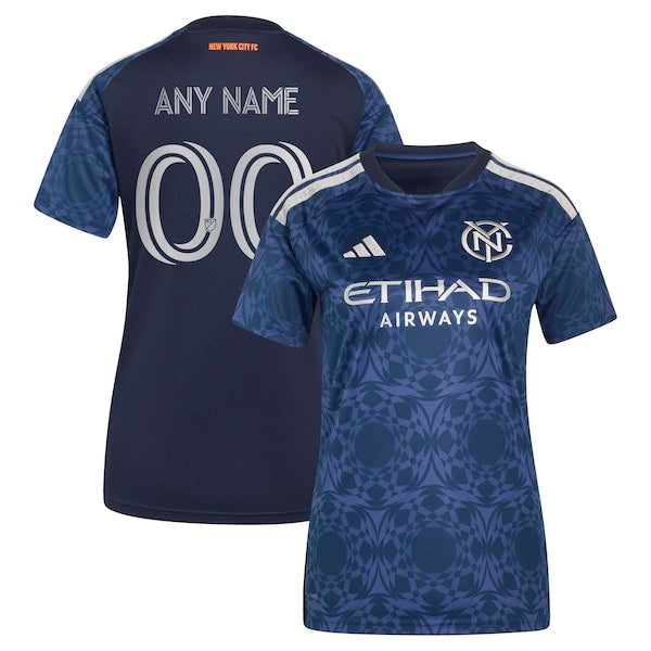Official-Adidas New York City FC 2026 The All Nations Kit Replica Custom Jersey Blue