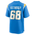 Josh Kaltenberger Los Angeles Chargers Official-Nike Team Game Jersey - Powder Blue
