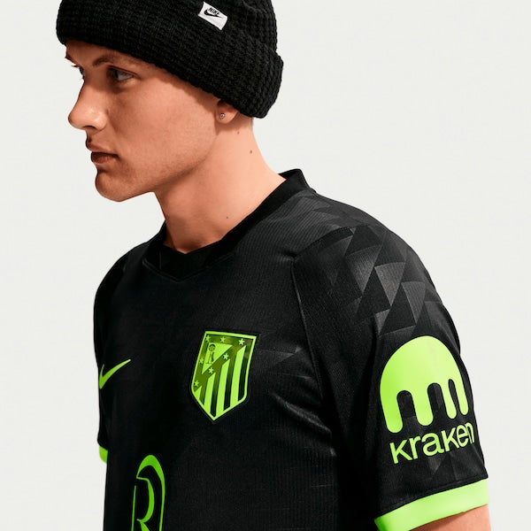 Official-nike Atletico de Madrid 2026/27 Away Stadium Replica Jersey Black