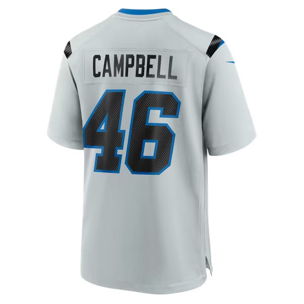 Jack Campbell Detroit Lions Official-Nike 2026 Rivalries Collection Game Jersey - Silver