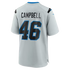 Jack Campbell Detroit Lions Official-Nike 2026 Rivalries Collection Game Jersey - Silver