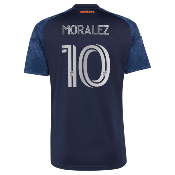 Official-Adidas Maximiliano Moralez New York City FC 2026 The All Nations Kit Replica Jersey Blue