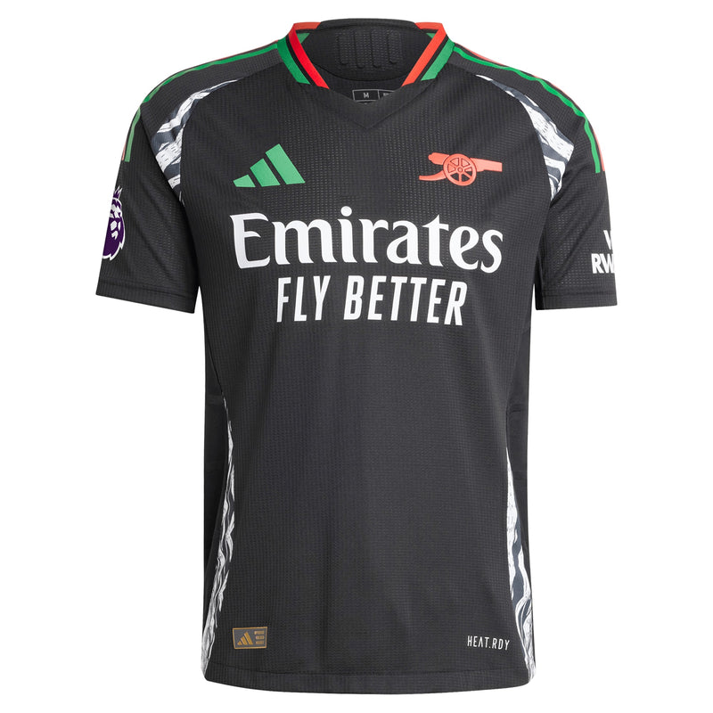 Arsenal adidas 2024/2025 Away Custom Jersey - Black