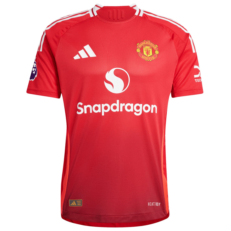 Manchester United adidas Shirt 2024/2025 Home Custom Jersey - Red