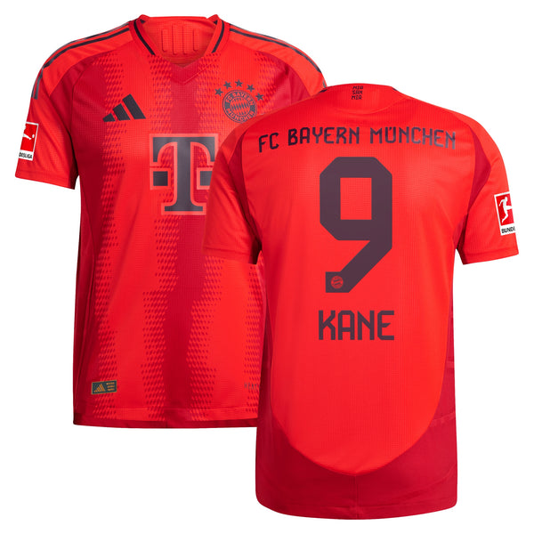 Harry Kane 9 Bayern Munich adidas 2024/25 Home Player Jersey - Red