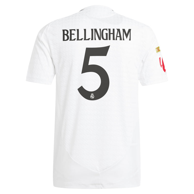Jude Bellingham Real Madrid adidas 2024/25 Home Player Jersey - White
