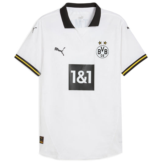 Borussia Dortmund Puma 2024/25 Third Customized Jersey - White