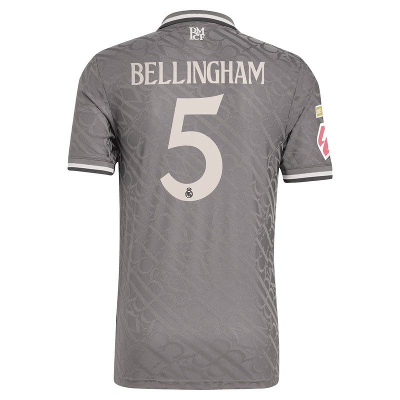 Jude Bellingham Real Madrid adidas Shirt 2024/25 Third Player Jersey - Charcoal