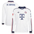 Bayern Munich Official-Adidas 2026/27 Away On-Field Authentic Long Sleeve Patch Jersey - White
