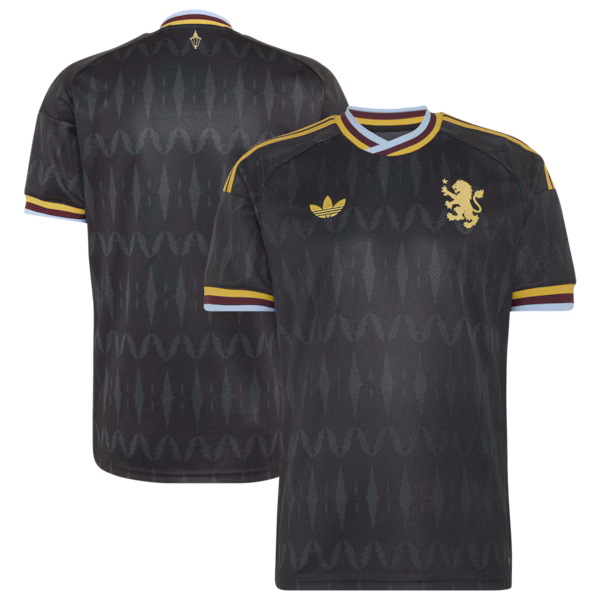 Aston Villa Official-Adidas 2026/27 Away Replica Jersey - Black
