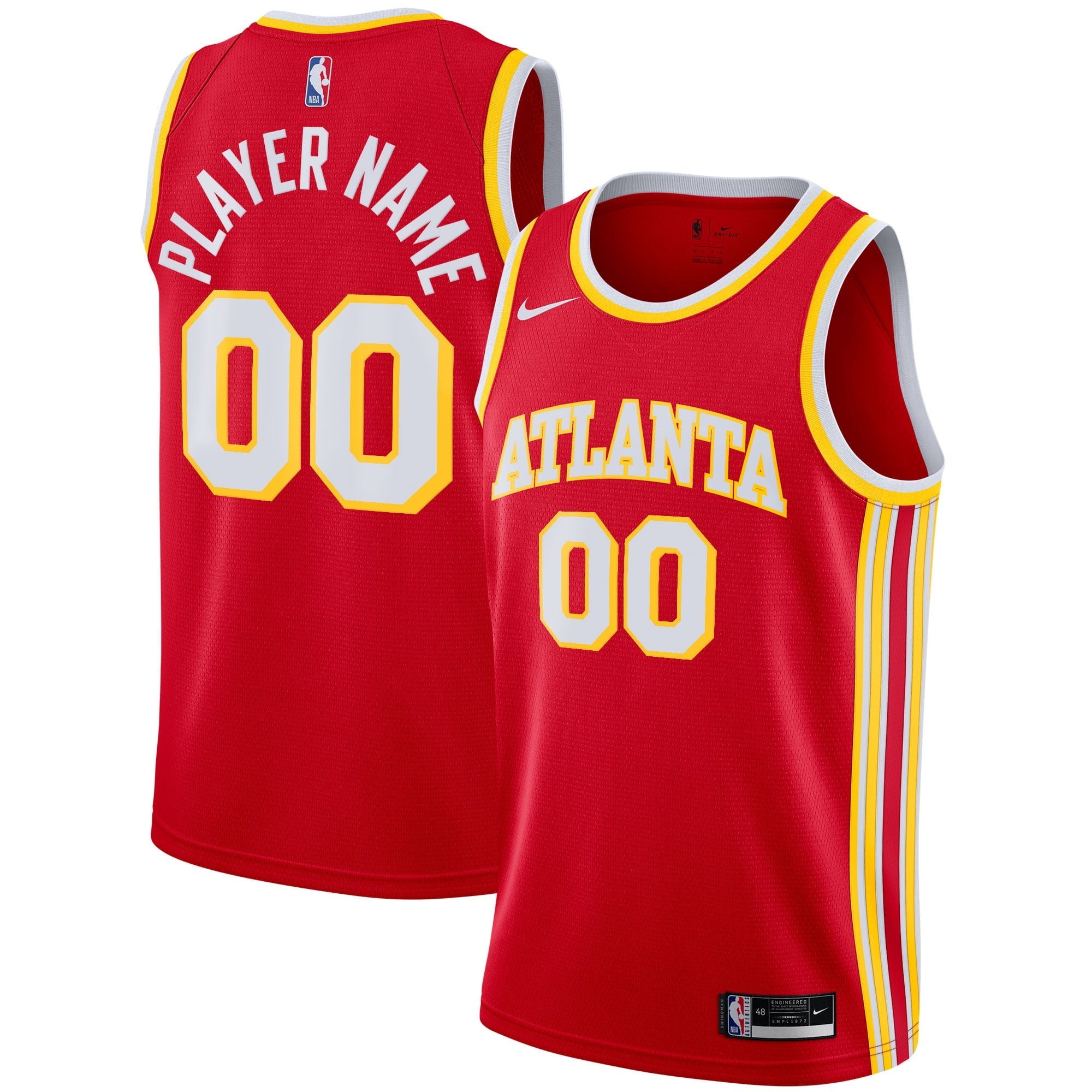 Teams Fans Shop Nike Atlanta Hawks Swingman Jersey Icon
