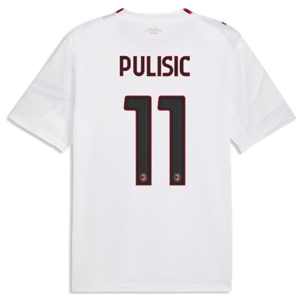 Christian Pulisic AC Milan Official-Puma 2026/27 Away Replica Jersey - White