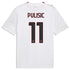 Christian Pulisic AC Milan Official-Puma 2026/27 Away Replica Jersey - White