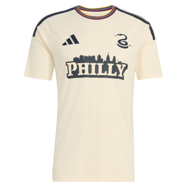 Philadelphia Union Official-Adidas 2026 Archive Replica Custom Jersey - Tan