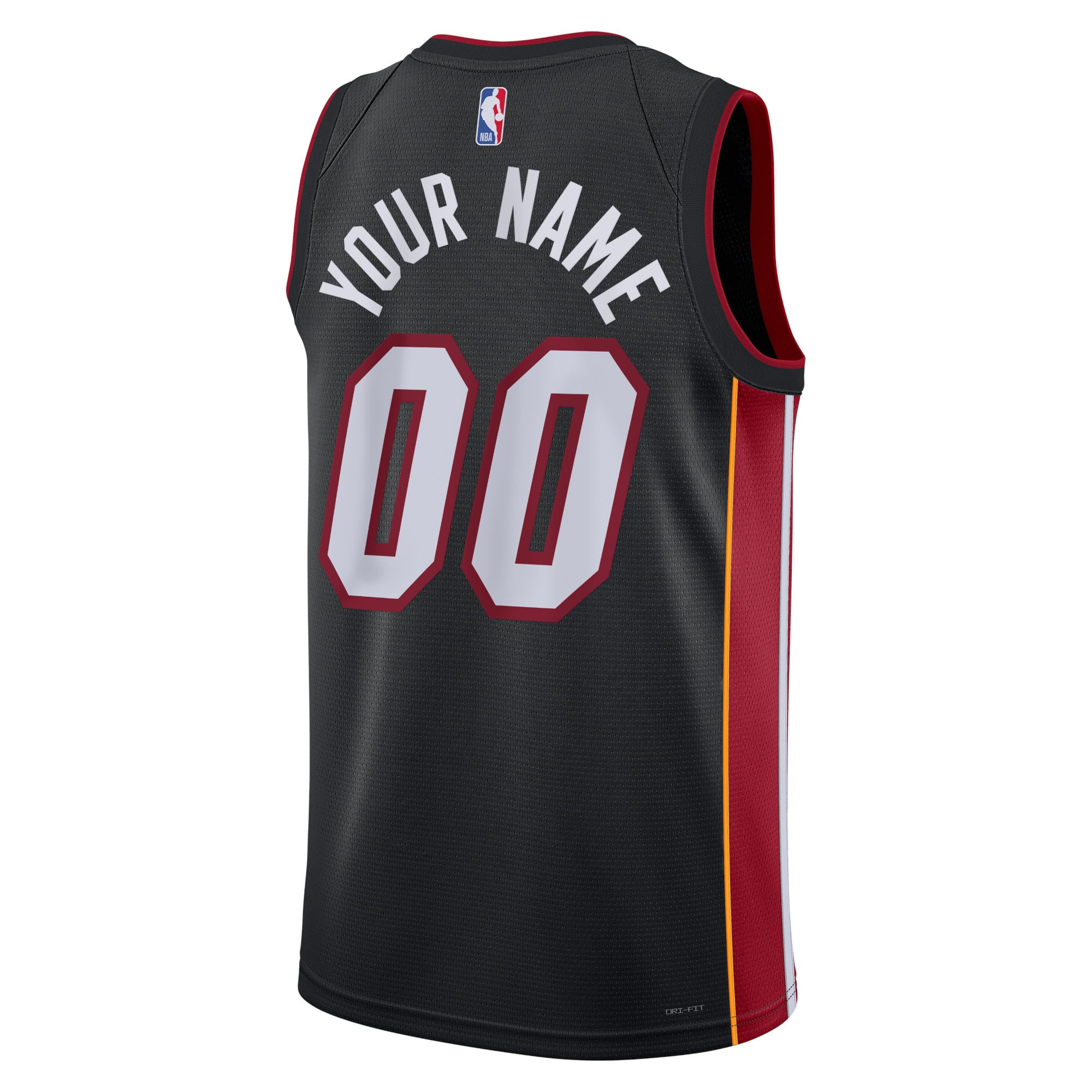 Teams Fans Shop Unisex Nike Miami Heat Swingman Icon Edition Custom Jersey