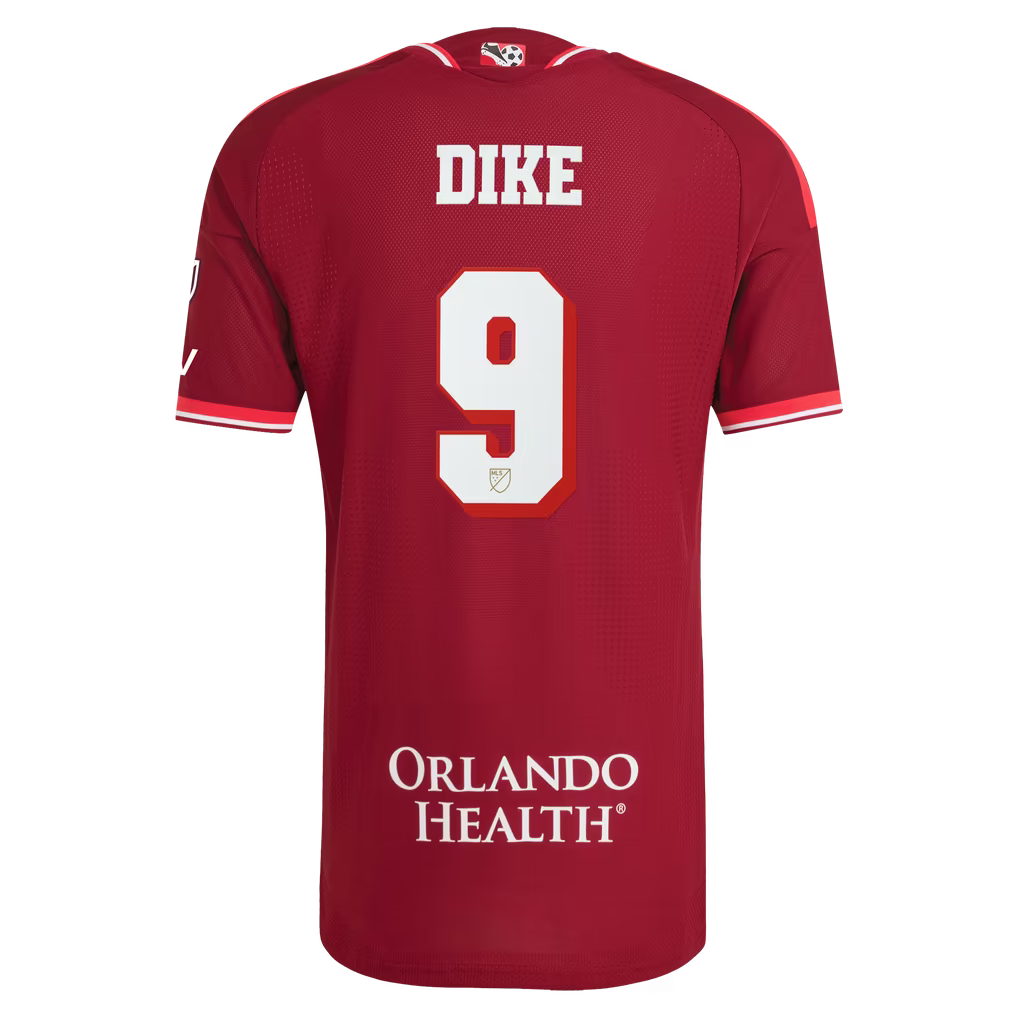 Daryl Dike Orlando City SC Official-Adidas 2026 Archive On-Field Authentic Jersey - Red
