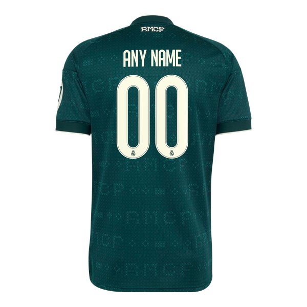 Real Madrid Official-Adidas 2026/27 Away Replica Custom Jersey - Green