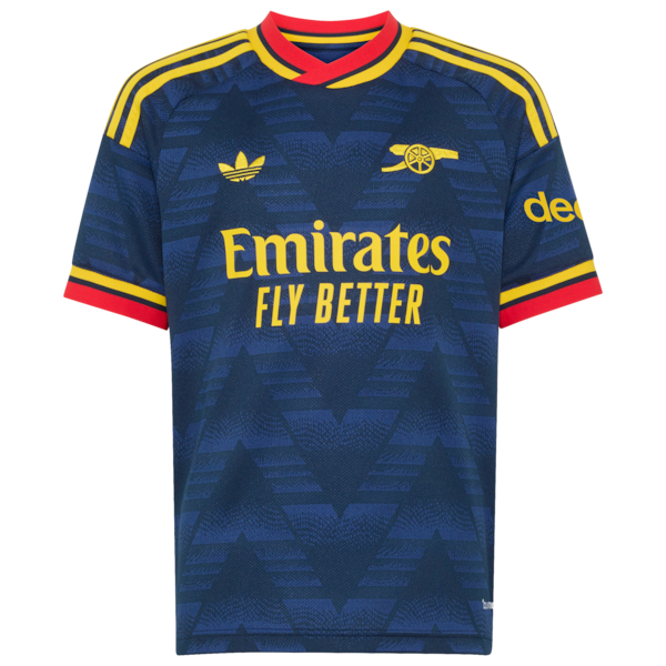 Bukayo Saka Arsenal Official-Adidas Youth 2026/27 Away Replica Jersey - Navy