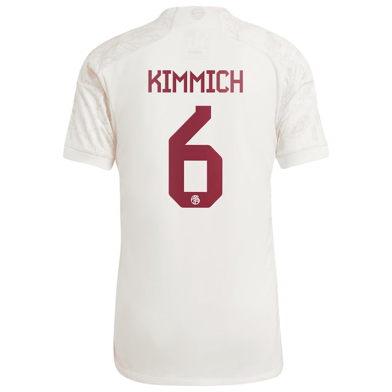 Joshua Kimmich Bayern Munich adidas 2023/24 Third Jersey - White