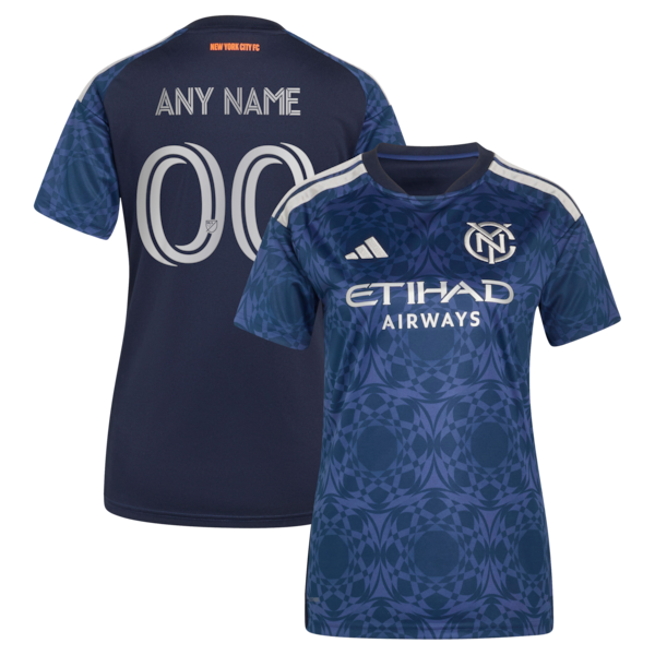 Official-Adidas New York City FC 2026 The All Nations Kit Replica Custom Jersey Blue