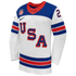 Teams Fans Shop Dylan Larkin Nike US Hockey 2026 Away Replica Jersey - White