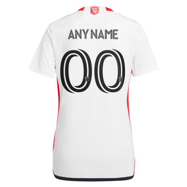 Official-Adidas San Jose Earthquakes Women's 2025 The 50 Kit Replica Custom Jersey White