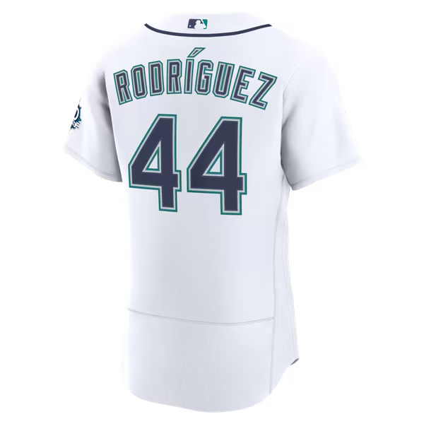 Julio Rodriguez Seattle Mariners Official-Nike Home 50th Season Authentic Jersey - White