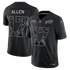 Josh Allen Buffalo Bills Official-Nike 2026 Salute to Service Stitched Limited Jersey - Black