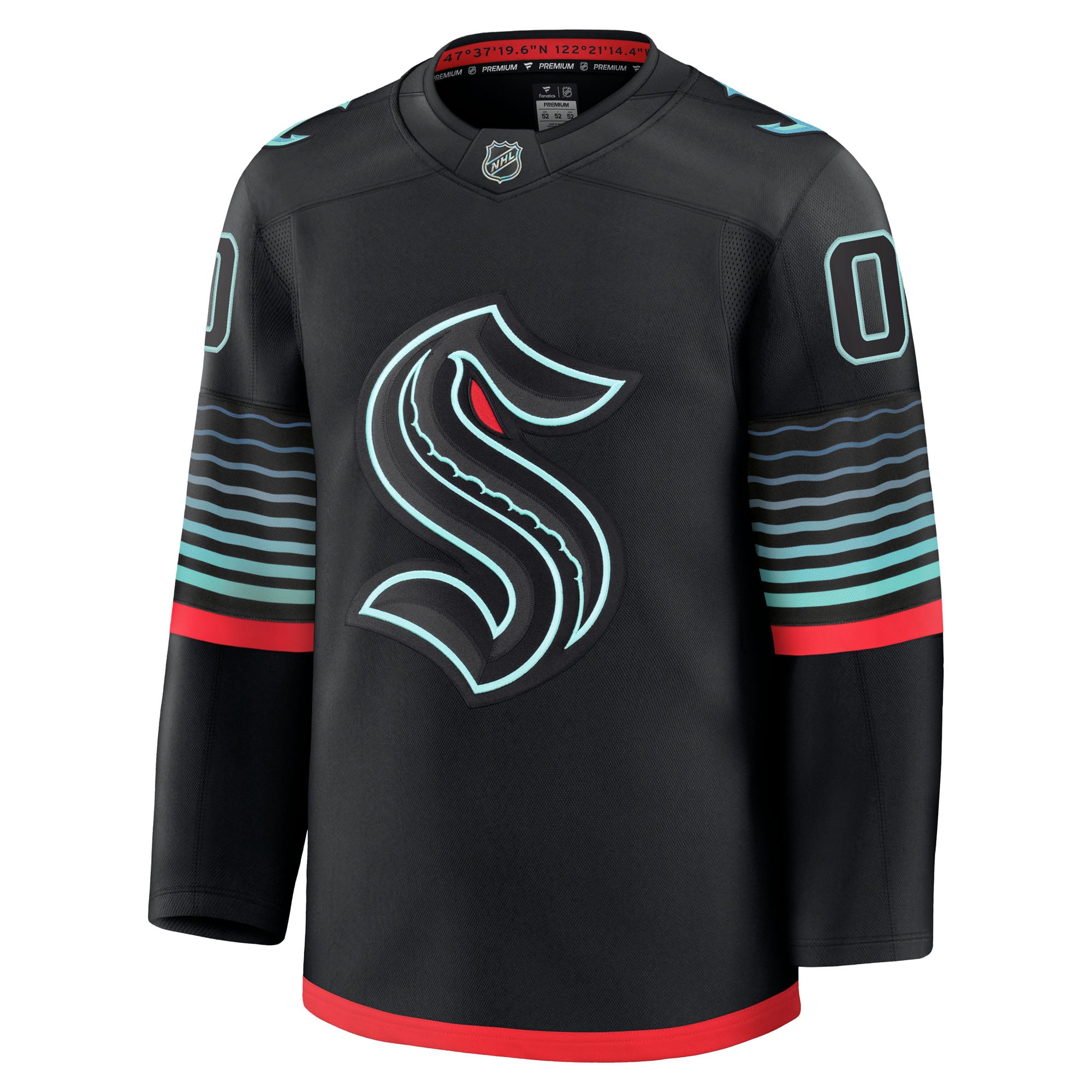 Teams Fans Shop Seattle Kraken Fanatics Alternate Premium Jersey
