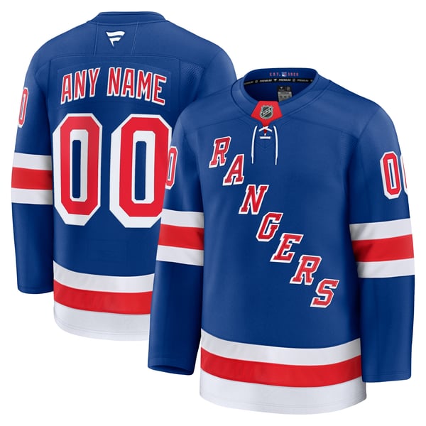Teams Fans Shop Fanatics New York Rangers Home Premium Custom Jersey