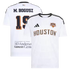 Mateusz Bogusz Houston Dynamo FC Official-Adidas 2026 Archive Replica Jersey - White