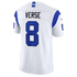 Jared Verse Los Angeles Rams Official-Nike Alternate Fearsome White Vapor F.U.S.E. Stitched Limited Jersey - White