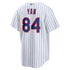 Jefry Yan New York Mets Official-Nike Home Replica Jersey - White