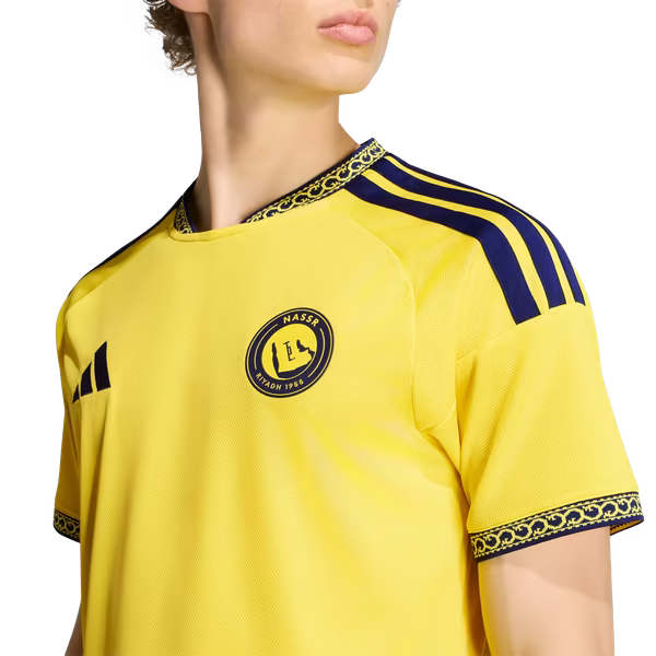 Cristiano Ronaldo Al-Nassr FC Official-Adidas 2026/27 Home Replica Jersey - Yellow