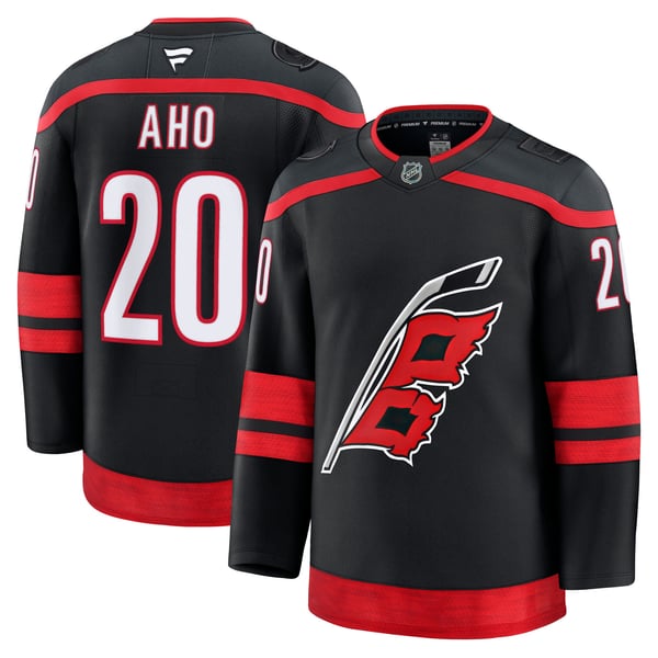 Teams Fans Shop Fanatics Sebastian Aho Carolina Hurricanes Home Jersey