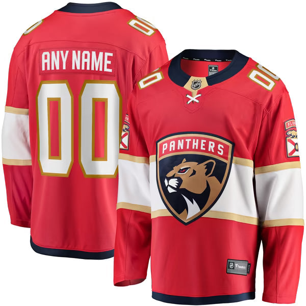 Teams Fans Shop Florida Panthers Fanatics Home Breakaway Custom Jersey