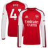 Declan Rice Arsenal Official-Adidas 2026/27 Home Replica Long Sleeve Jersey - Red