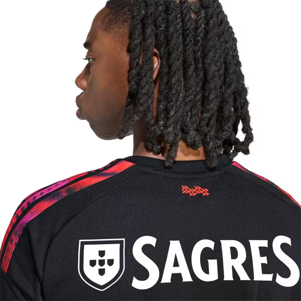 Benfica Official-Adidas 2026/27 Third Replica Jersey - Black